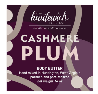 Cashmere Plum 16oz Body Butter