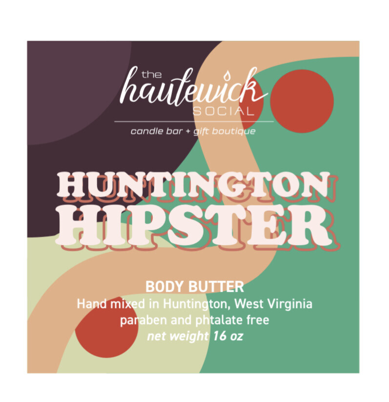 Huntington Hipster 16oz Body Butter
