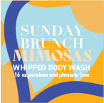 Sunday Brunch Mimosas 16oz Whipped Body Wash