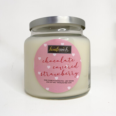 Chocolate Covered Strawberry 16oz Candle