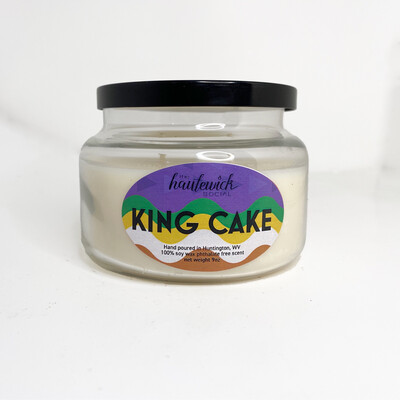 King Cake 9oz Candle