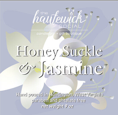 Honeysuckle & Jasmine 9oz Candle 
