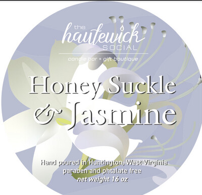 Honeysuckle & Jasmine 16oz Candle