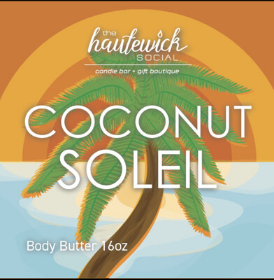 Coconut Soleil 16oz Body Butter
