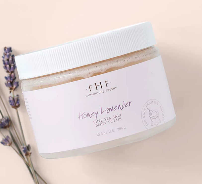 Honey Lavender Sea Salt Body Polish