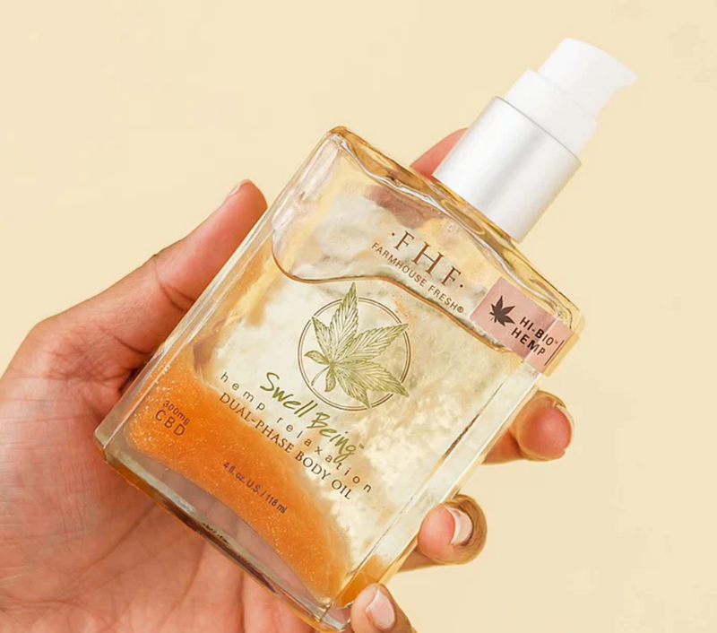 Swell Being Hemp Relaxation Dual-Phase Body Oil