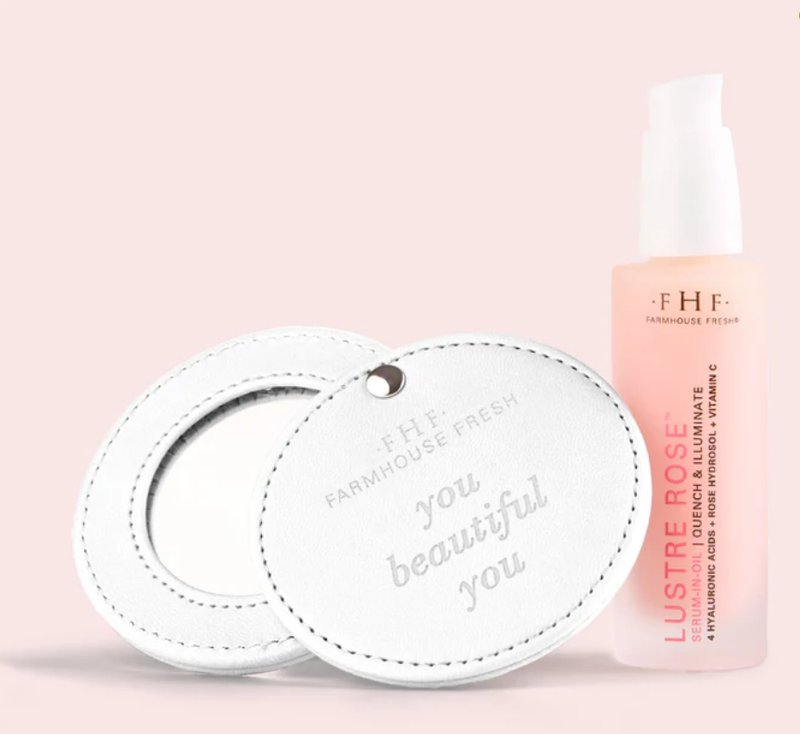 Lustre Rose Serum-in-Oil + Pocket Mirror