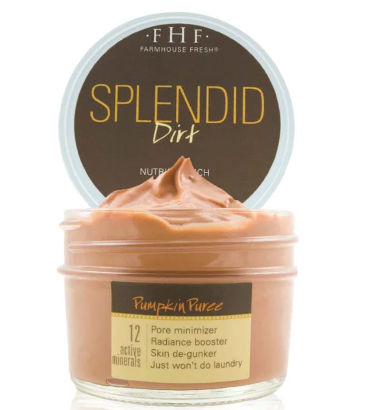 Splendid Dirt® Nutrient Mud Mask with Organic Pumpkin Puree