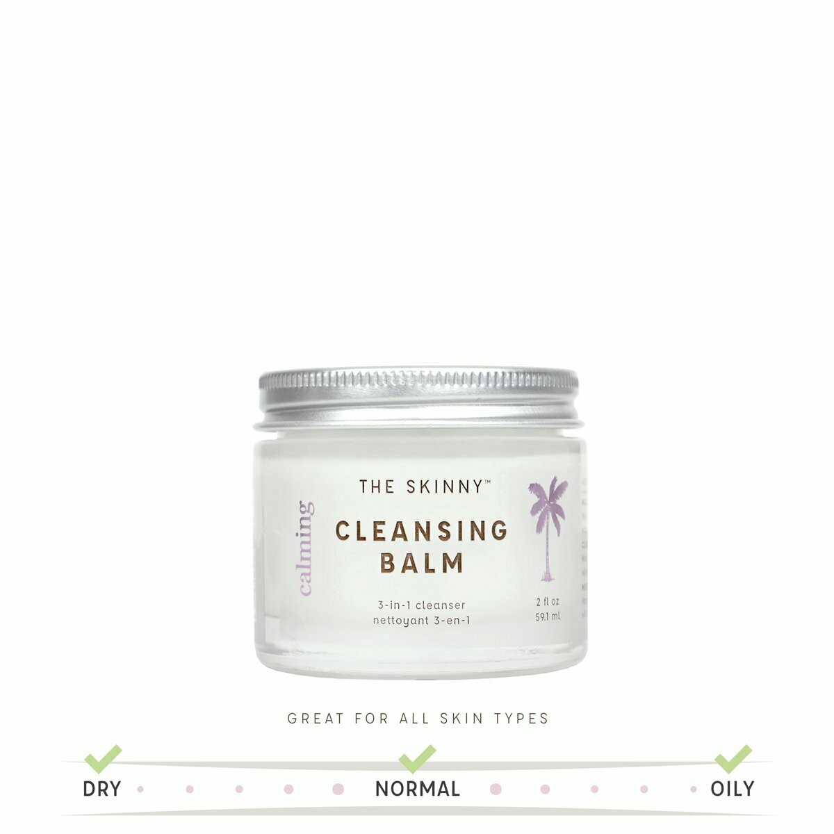 The Skinny - Calming Cleansing Balm 3-in-1 Cleanser 2oz