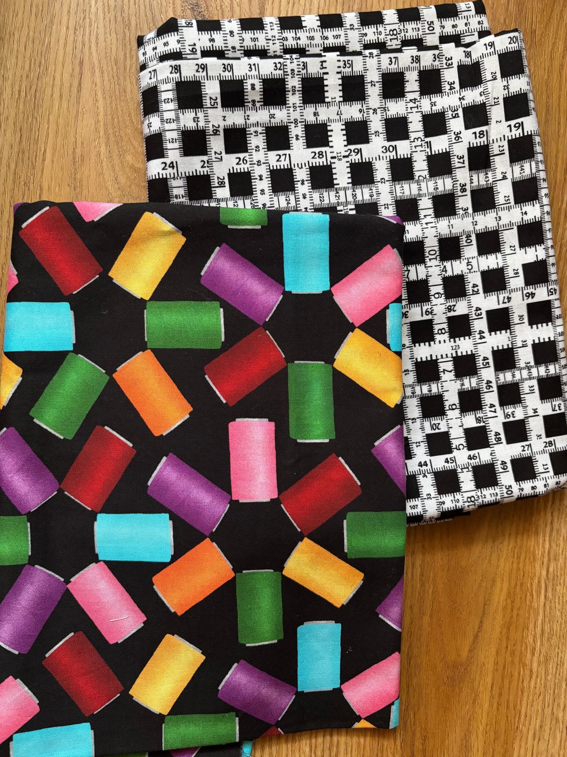 2,70m Patchwork Stoff Baumwoll Webware  2 passende Designs Set 1,20m + 1,50m