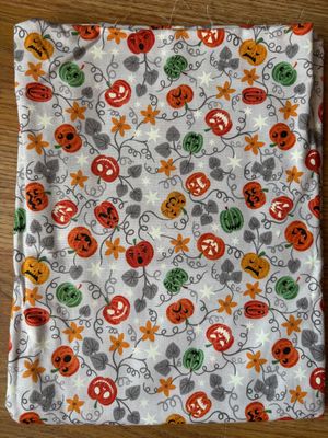 1,10m Patchwork Stoff Baumwoll Webware Kürbisse leuchtend 1,10m Patchwork Stoff Baumwoll Webware Kürbisse leuchtend