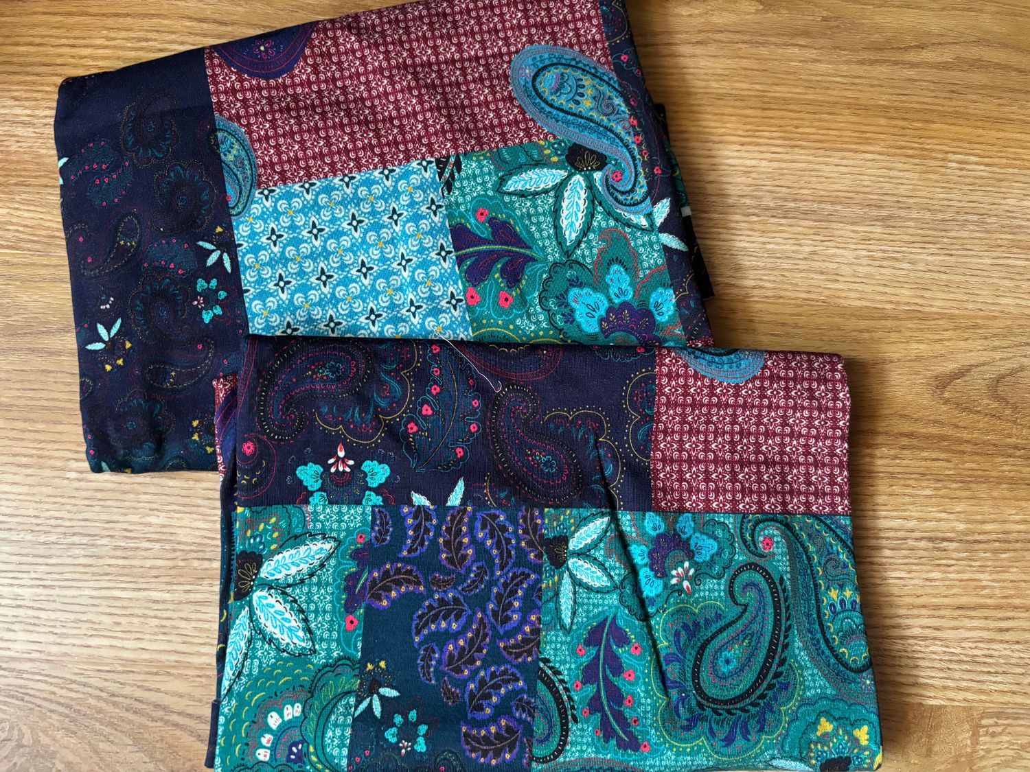 1,70m Jersey (CO + EL) Patchwork Style Set 1m + 0,7m
