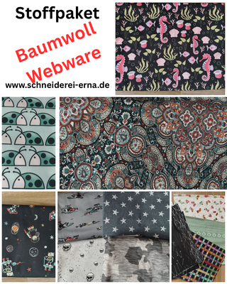 5 Meter Stoffpaket - Baumwoll Webware 5 Meter Stoffpaket - Baumwoll Webware