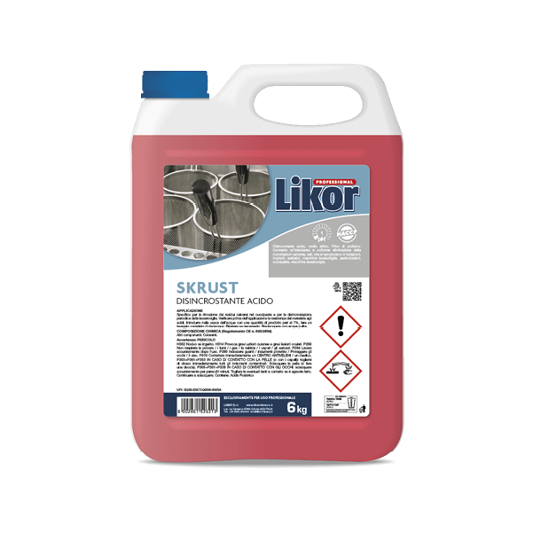 SKRUST ACIDO PER LAVASTOVIGLIE E CUOCI PASTA KG.6 *Prezzo iva esclusa