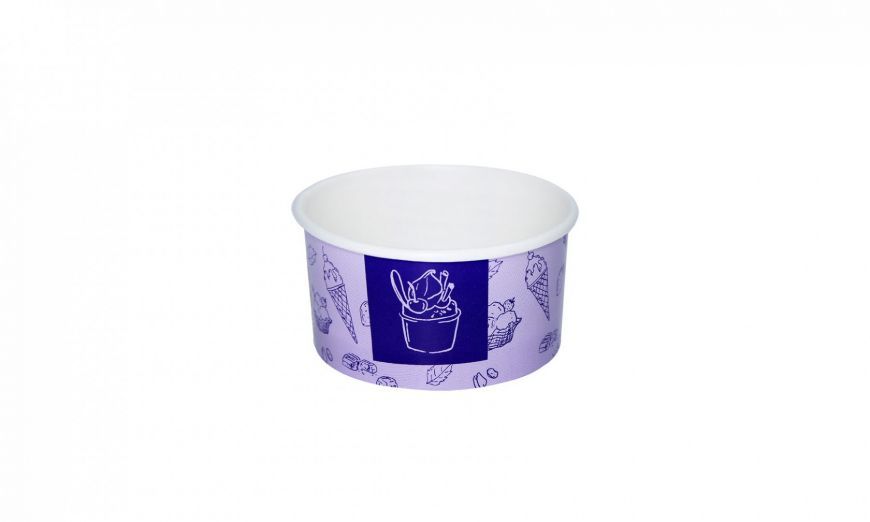 COPPETTA GELATO C/60 TONO SU TONO VIOLA PZ.250 *Prezzo iva esclusa