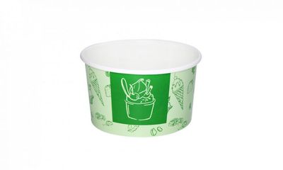 COPPETTA GELATO C/200 TONO SU TONO VERDE PZ.200 *Prezzo iva esclusa