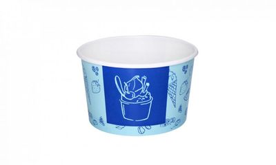 COPPETTA GELATO C/230 TONO SU TONO AZZURRO PZ.180 *Prezzo iva esclusa