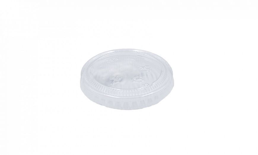 COPERCHIO TRASPARENTE DM.45 PIANO PER COPPETTA SALSE PET (30) PZ.100 *Prezzo iva esclusa
