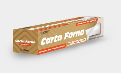 ROTOLO CARTA FORNO ICONT MM.330 X MT.50 *Prezzo iva esclusa
