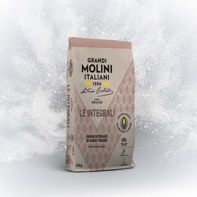 FARINA GMI LE INTEGRALI KG.25 *Prezzo iva esclusa