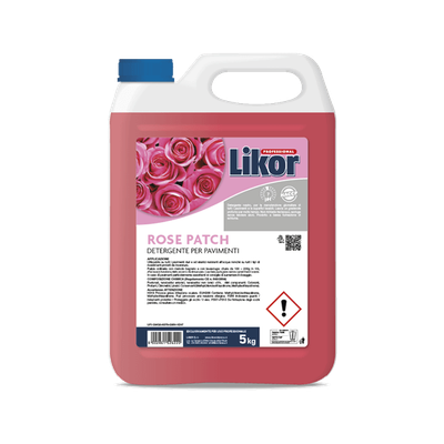 ROSE PATCH LAVAPAVIMENTI AL PROFUMO ROSA PATCHOULI KG.5 *Prezzo iva esclusa
