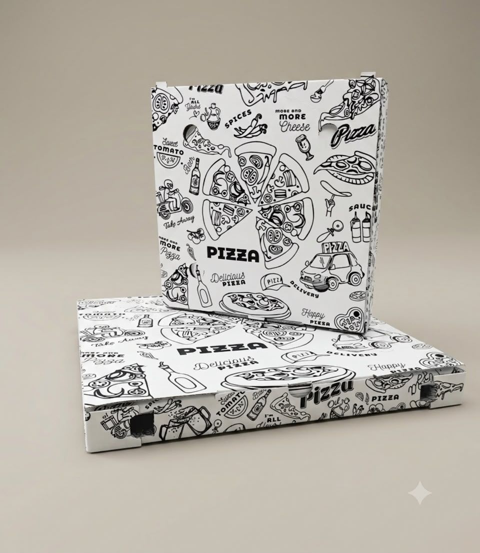 BOX PIZZA 33X33H3.5 PZ.100