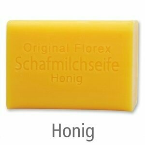 Schafmilchseife eckig, 100 g Honig