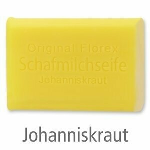 Schafmilchseife eckig, 100 g Johanniskraut