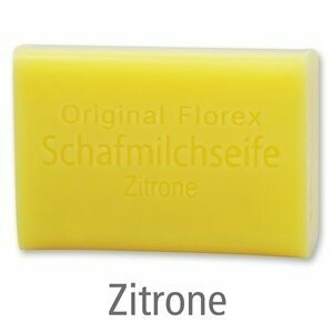 Schafmilchseife eckig, 100 g Zitrone