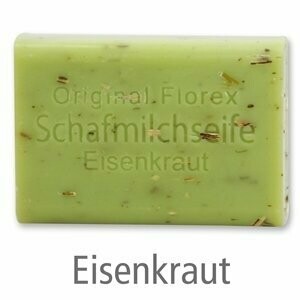 Schafmilchseife eckig, 100 g Eisenkraut