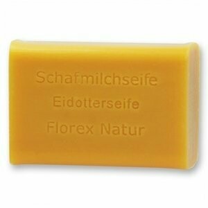 Schafmilchseife eckig, 100 g Eidotter
