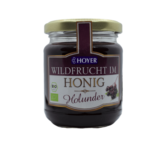 Wildfruchthonig mit Holunder Wildfruchthonig mit Holunder