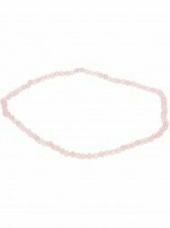 Edelsteinarmband facettiert | Rosenquarz Edelsteinarmband facettiert | Rosenquarz