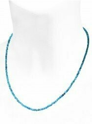 Edelsteinkette facettiert | Apatit Edelsteinkette facettiert | Apatit
