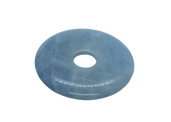 Aquamarin Donut groß | Unikat Aquamarin Donut groß | Unikat
