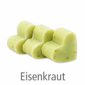Schafmilchseife Herz mini 8g Eisenkraut Schafmilchseife Herz mini 8g Eisenkraut