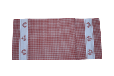 Läufer rot/weiß 40x85