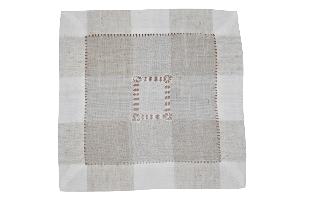 Deckchen beige klein 30/30
