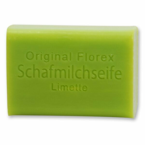 Schafmilchseife eckig, 100 g Limette