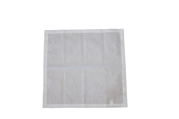 Stoffserviette weiß 40/40