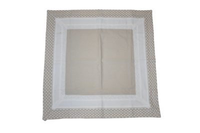 Mitteldecke 70x70 | beige