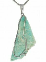 Naturbelassener Anhänger |  Amazonit
