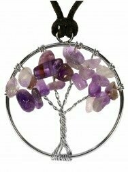 Baum des Lebens Anhänger | Amethyst