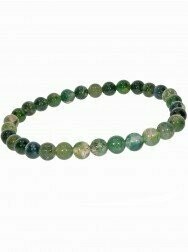 Armband Moosachat | 6mm