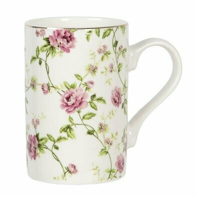Tasse mit Rosen