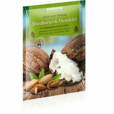Pflegedusche mit Peel Effekt | Sheabutter & Mandelöl Pflegedusche mit Peel Effekt | Sheabutter & Mandelöl