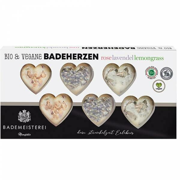 Badeherzen 6er Set