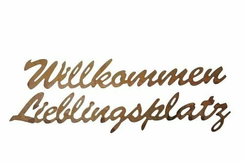 Schriftzug | Willkommen