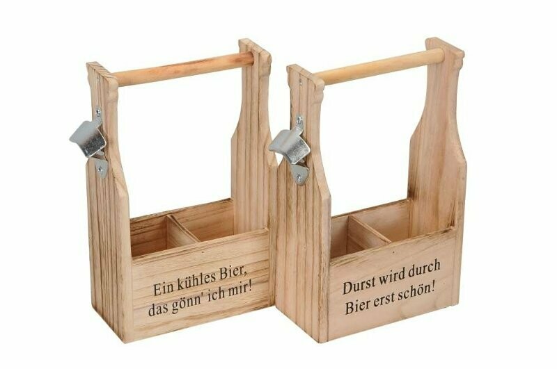 Kasten für 2 Flaschen