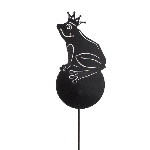 Gartenstecker | Froschkönig